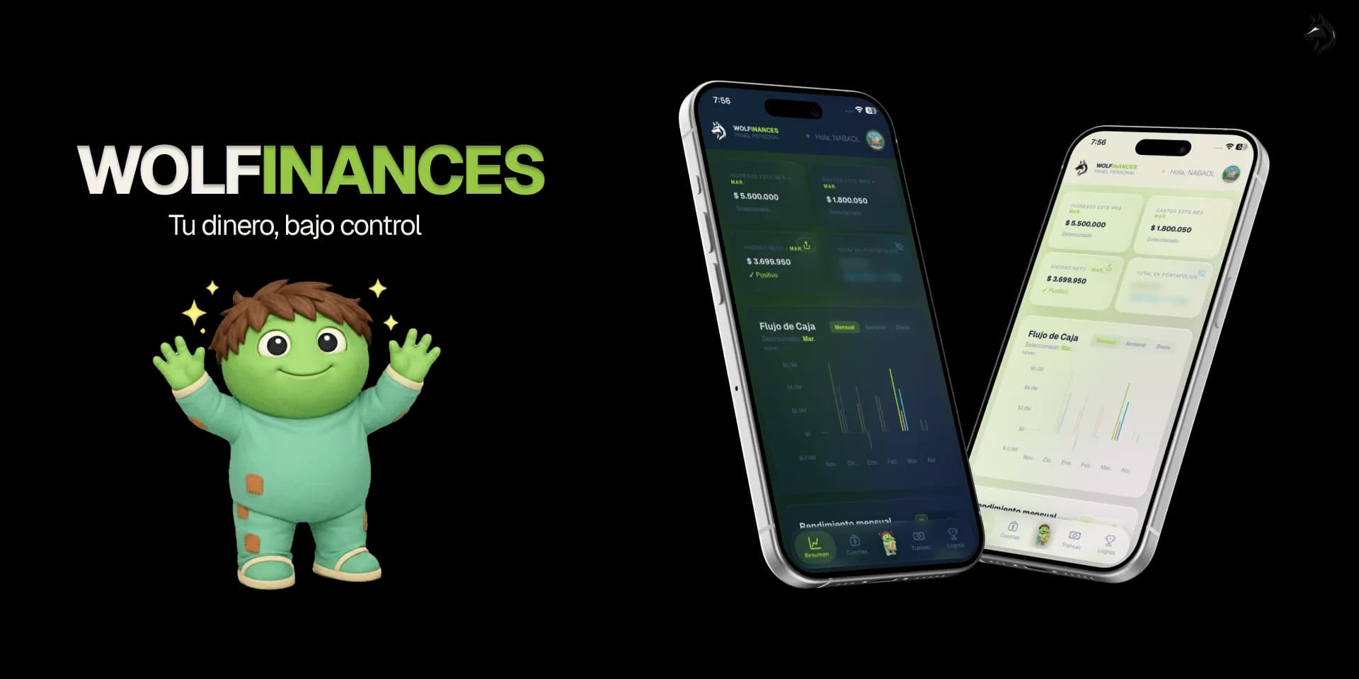 WOLFinances — Tu panel financiero personal
